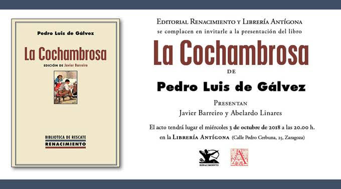 Presentación de La Cochambrosa en la librería Antígona